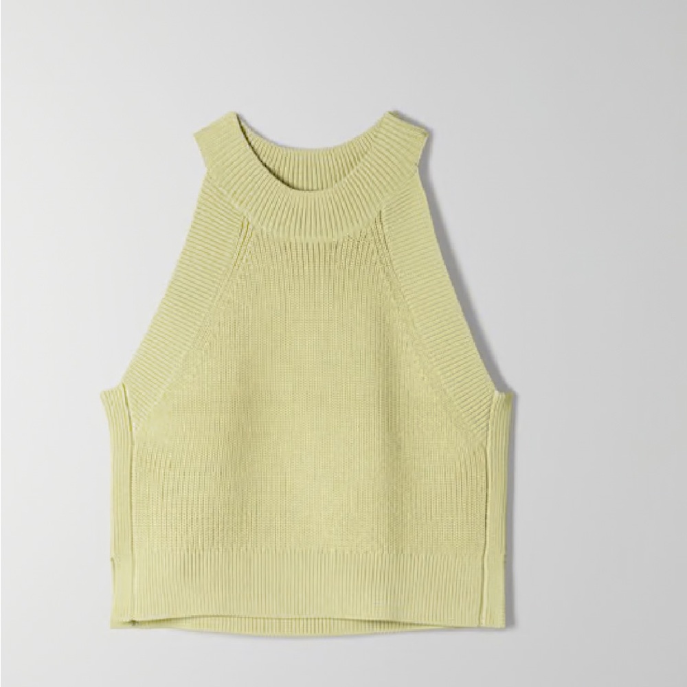 Wilfred Light Green Cowl Neck Sweater